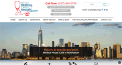 Desktop Screenshot of metromedicaldirect.com