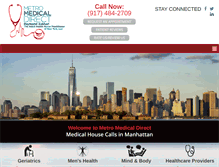 Tablet Screenshot of metromedicaldirect.com
